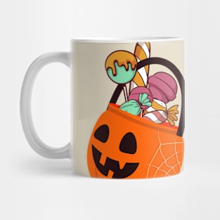 Trick or treat t shirt Mug